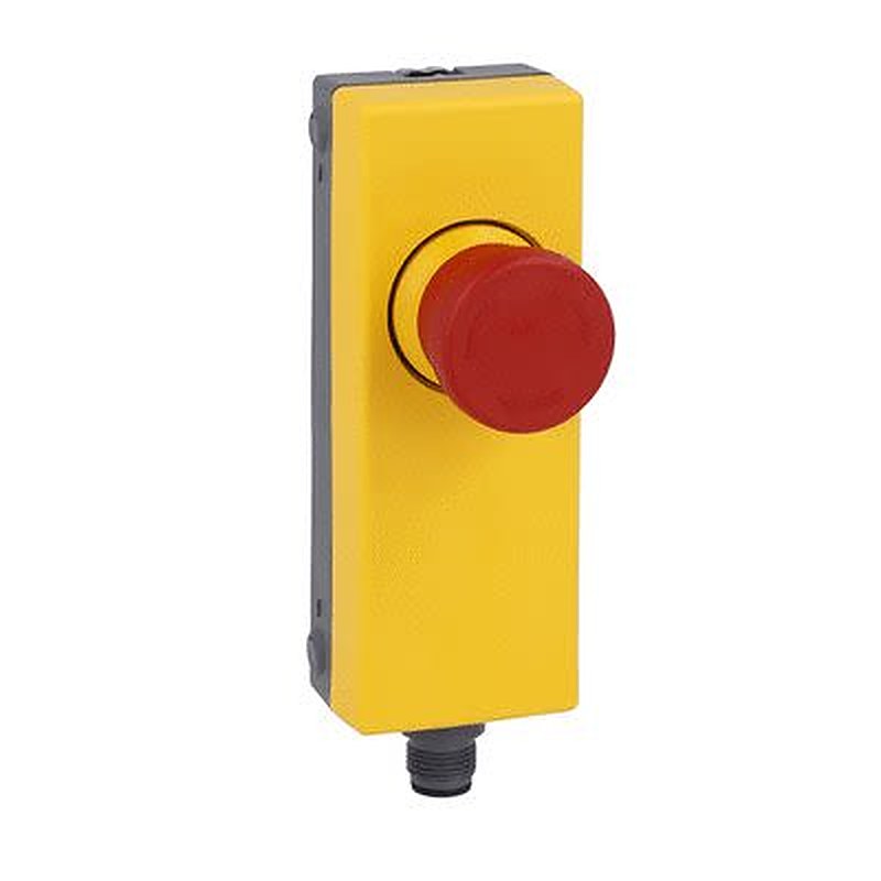 Lovato Latching, Turn to Release Control Station Switch - 2NC (Main), Yellow, IP65