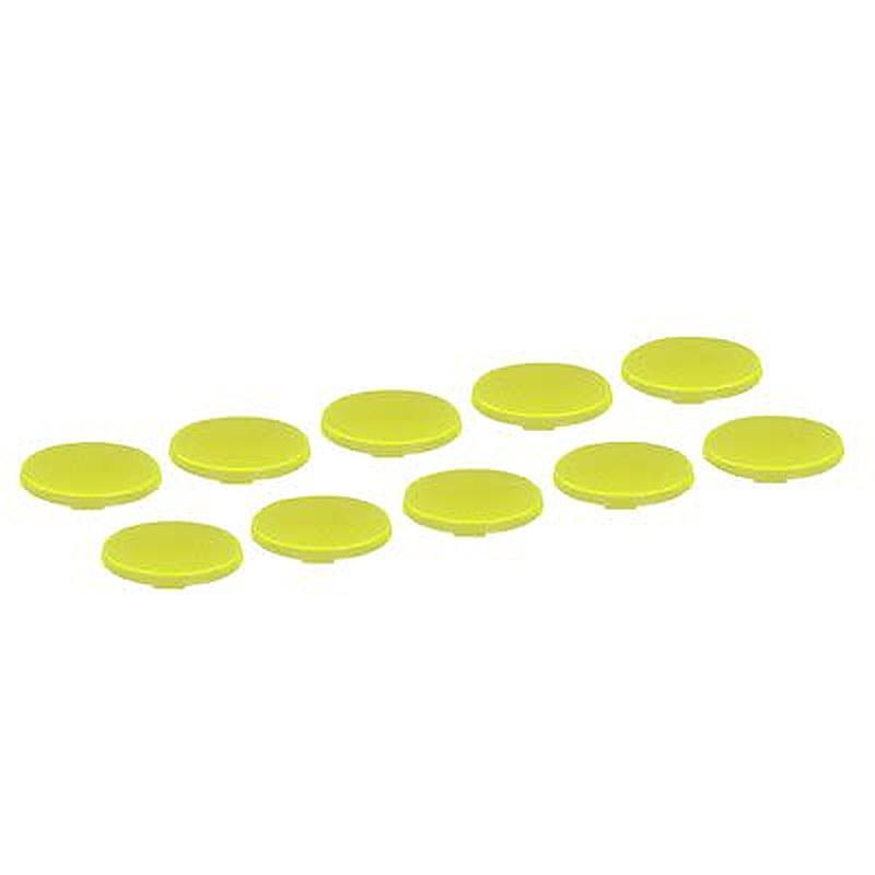 Lovato Yellow Round Push Button Lens for Use with LP4 Control Station