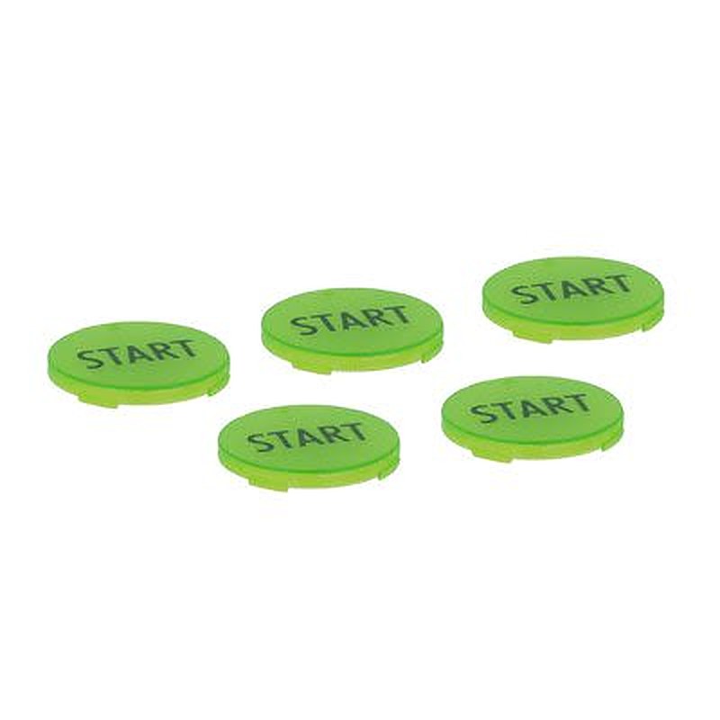 Lovato Green Round Push Button Lens for Use with LP4 Control Station