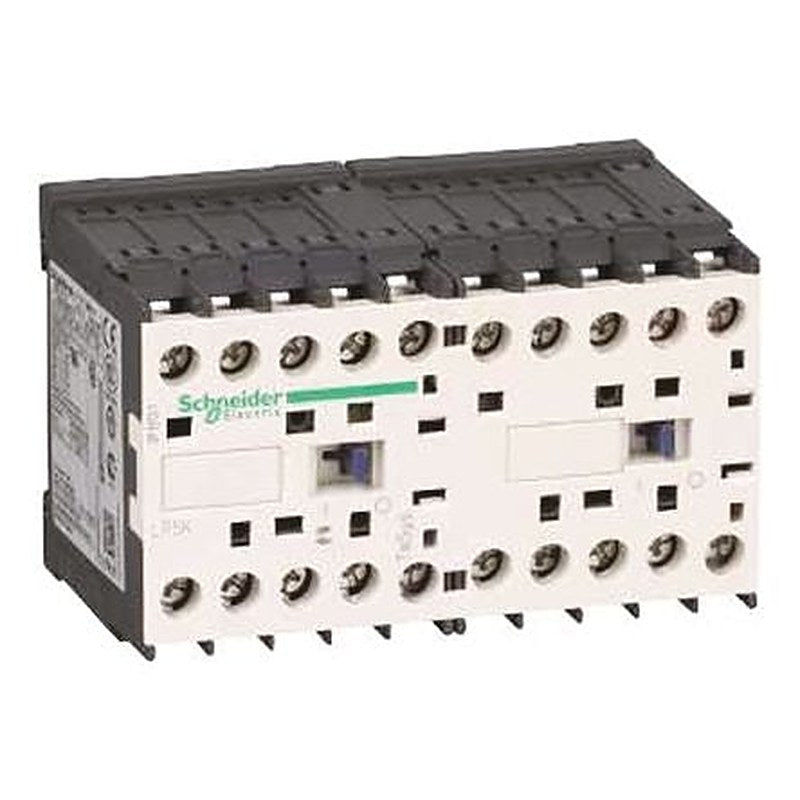 Schneider Electric TeSyS K Contactor, 24V dc Coil, 3-Pole, 6 A, 3 kW 24V dc, 3 NO, 690V ac
