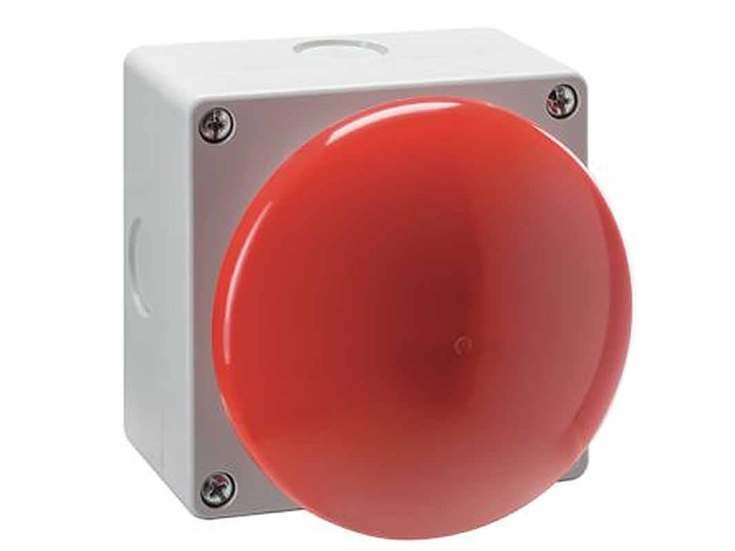 Lovato LP9 Series Push Button Switch, Panel, 94 x 94 mm Cutout, SPST, IP65, 5 V dc 690 V ac