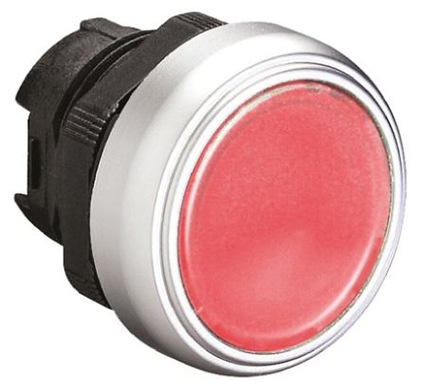 Lovato Platinum Series Red Spring Return Push Button Head, 22 mm Cutout, IP66, IP67, IP69K