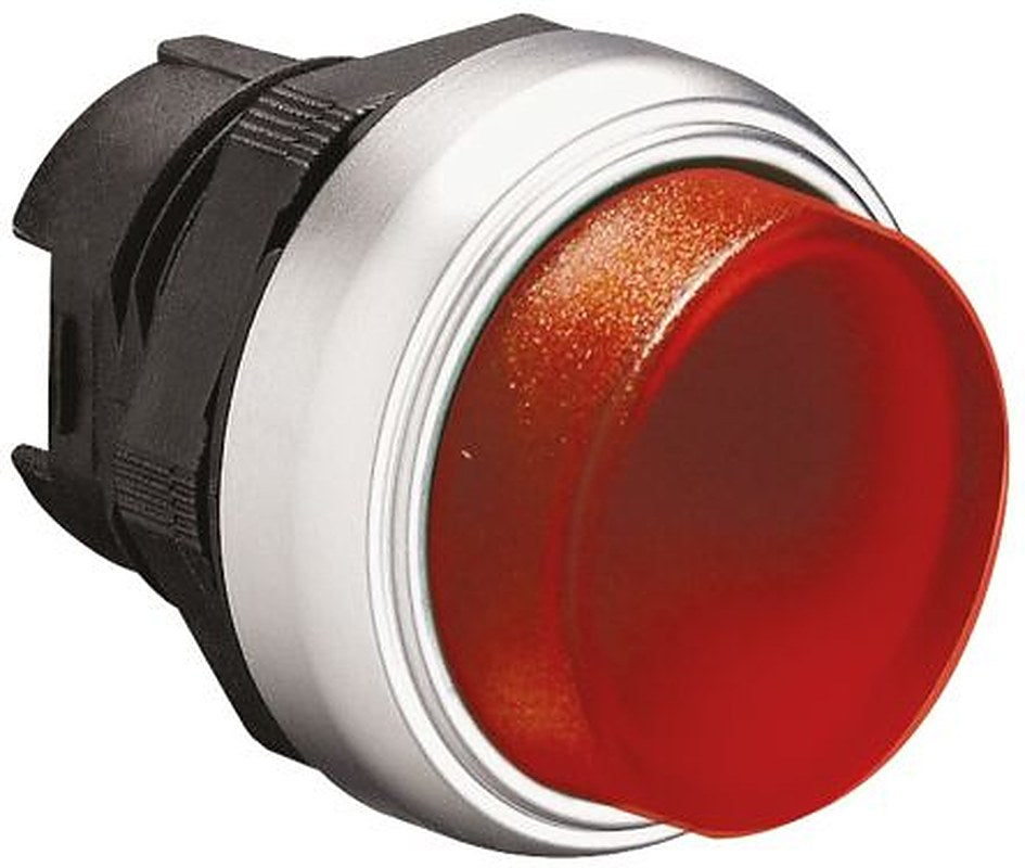 Lovato Platinum Series Red Spring Return Push Button Head, 22 mm Cutout, IP69K, IP66, IP67