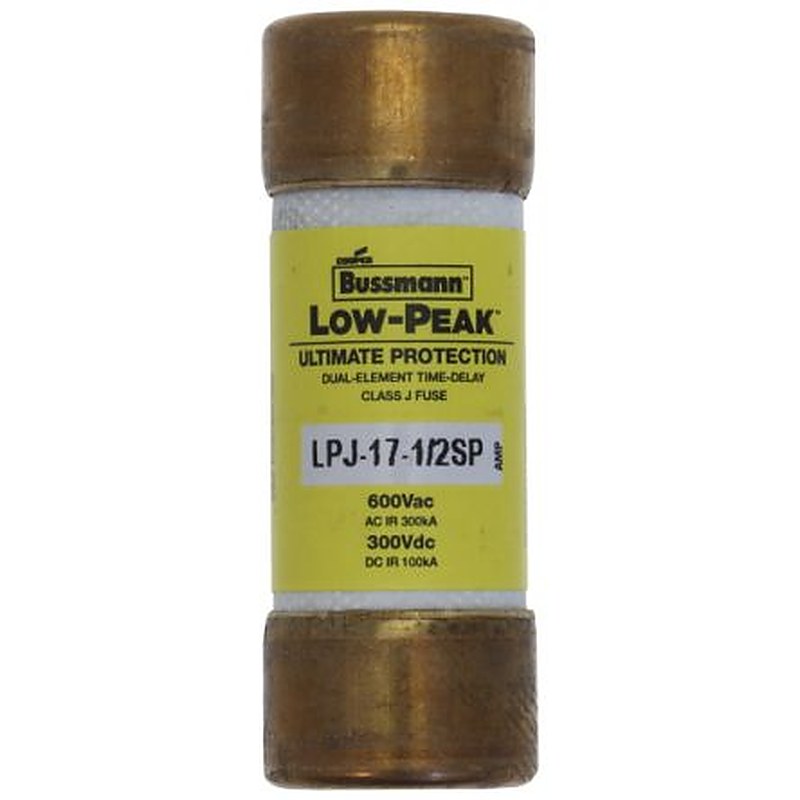 Eaton 17.5A T Cartridge Fuse, 21 x 57 mm
