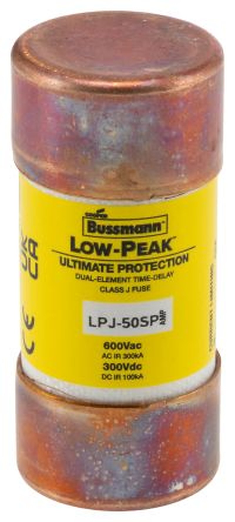 Eaton 50A T Cartridge Fuse, 25 x 60 mm