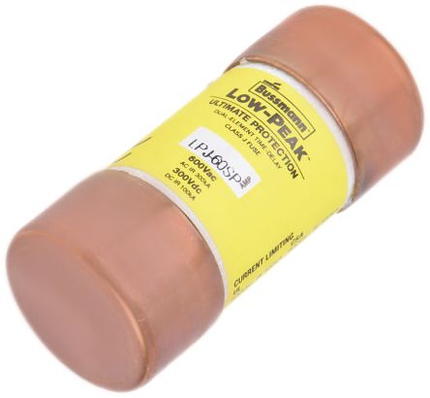 Eaton 60A T Cartridge Fuse, 25 x 60 mm