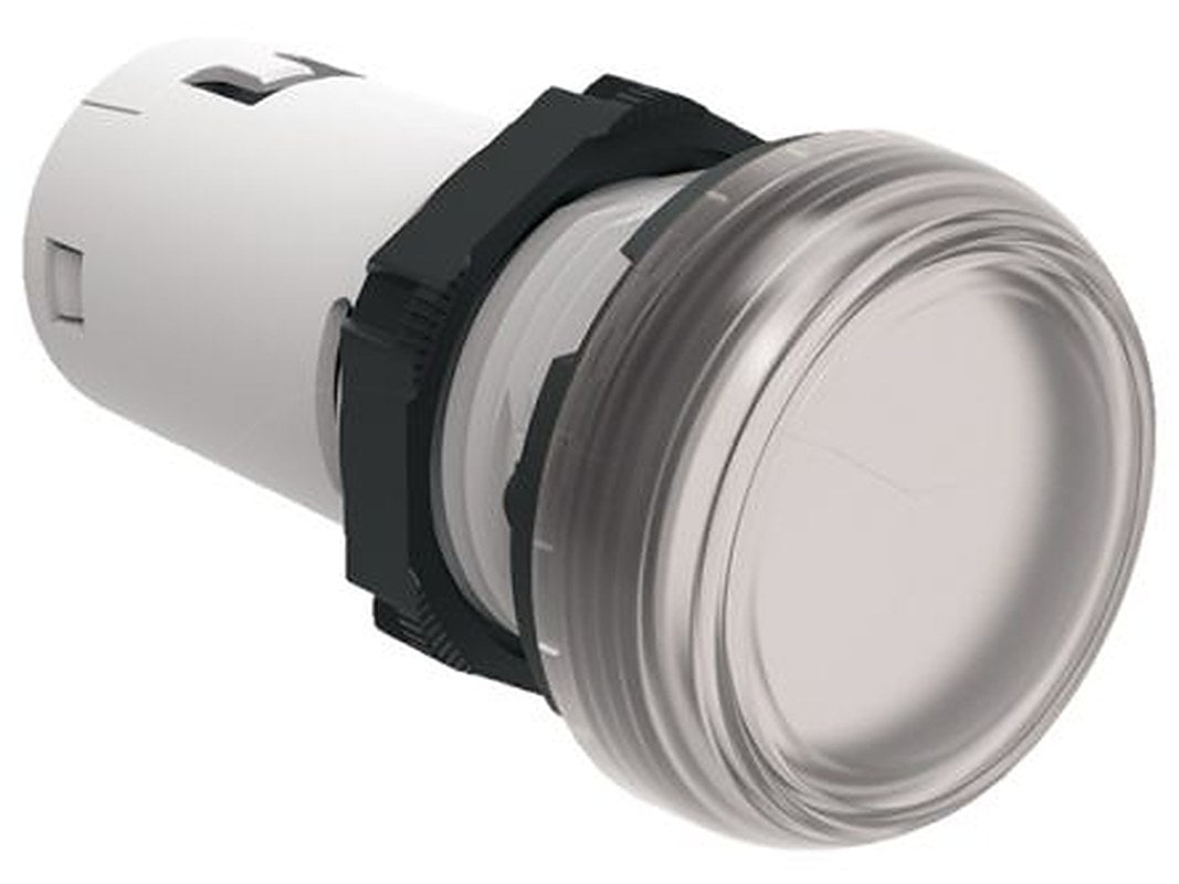 Lovato, LPML, Ring Transparent LED Pilot Light, 22 mm Cutout, IP67, IP69K, IP66, Round, 110V, 120 V