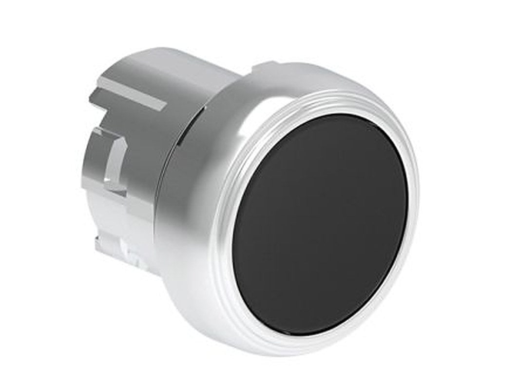 Lovato Platinum Series Black Spring Return Push Button Switch, 22 mm Cutout, IP69K, IP67, IP66