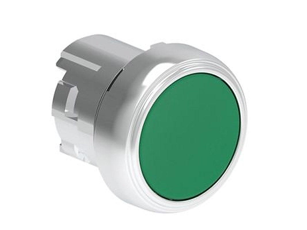 Lovato Platinum Series Green Momentary Push Button Switch, 29.5 mm Cutout, IP66, IP67, IP69K