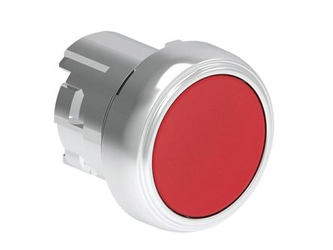 Lovato Platinum Series Red Spring Return Push Button Head, 22.5 mm Cutout, IP69K, IP66, IP67, UL 508, IEC, EN, BS, CSA