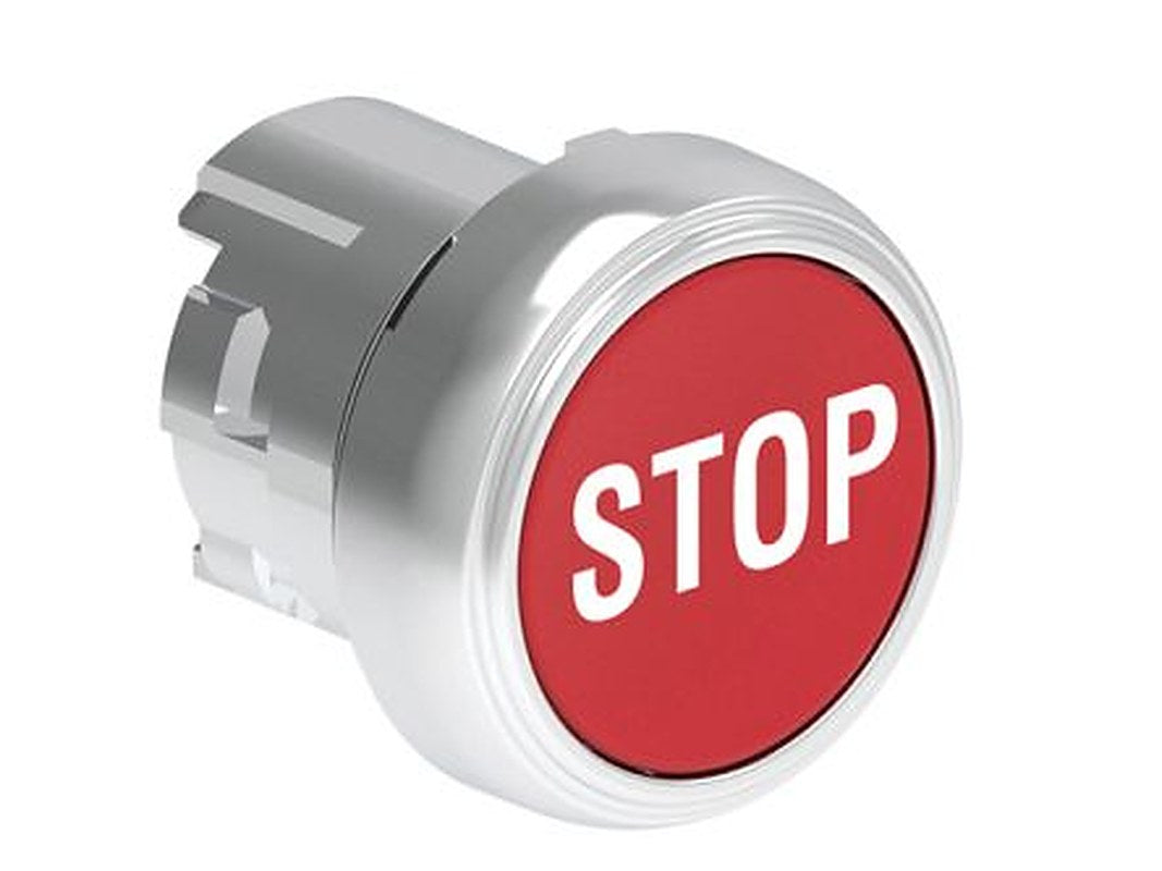 Lovato Platinum Series Red Spring Return Push Button Switch, 22 mm Cutout, IP69K, IP67, IP66, CSA, UL, EN, BS, IEC