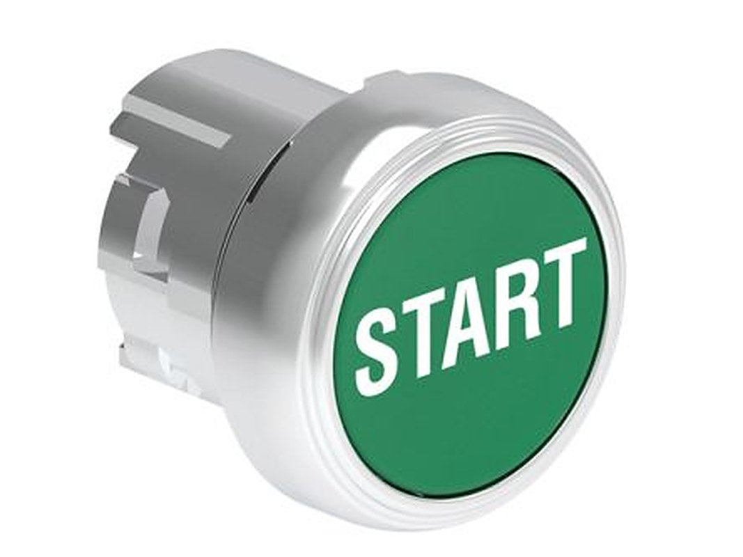 Lovato Platinum Series Green Spring Return Push Button Switch, 29.5 mm Cutout, IP69K, IP67, IP66
