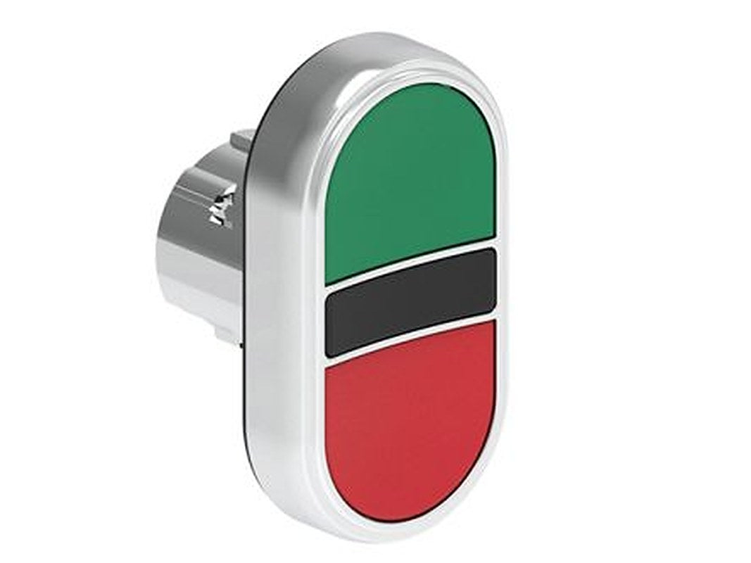 Lovato Platinum Series Red, Green Spring Return Push Button Switch, 22 mm Cutout, IP66, IP69K, IP67, CSA, BS, UL, IEC,