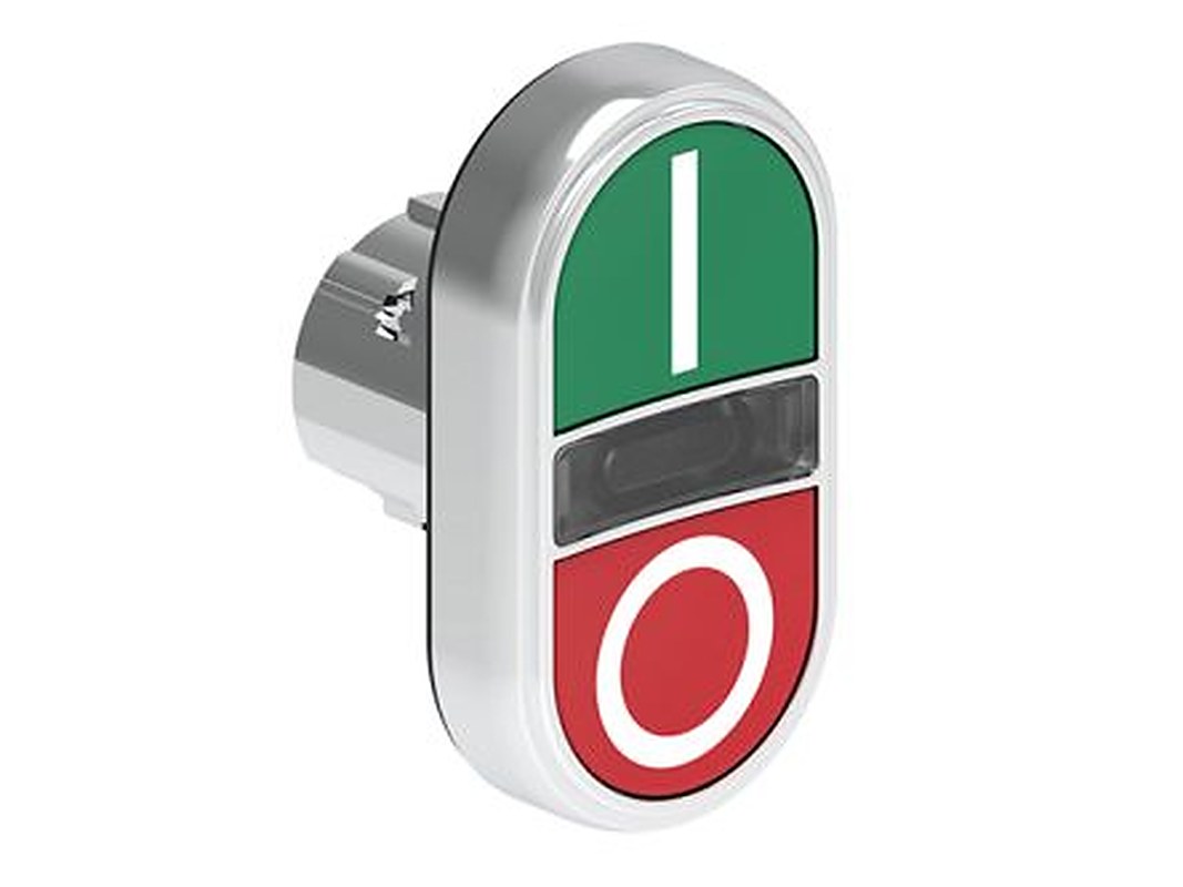 Lovato Platinum Series Red, Green Spring Return Push Button Switch, 22 mm Cutout, IP69K, IP67, IP66, EN, IEC, BS, UL,
