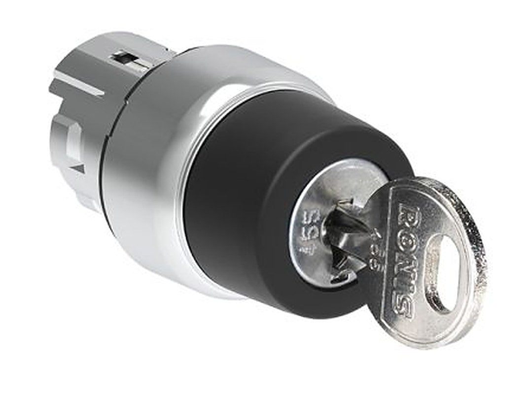 Lovato LPSS32 3-position Key Switch Head, 22.5 mm Cutout