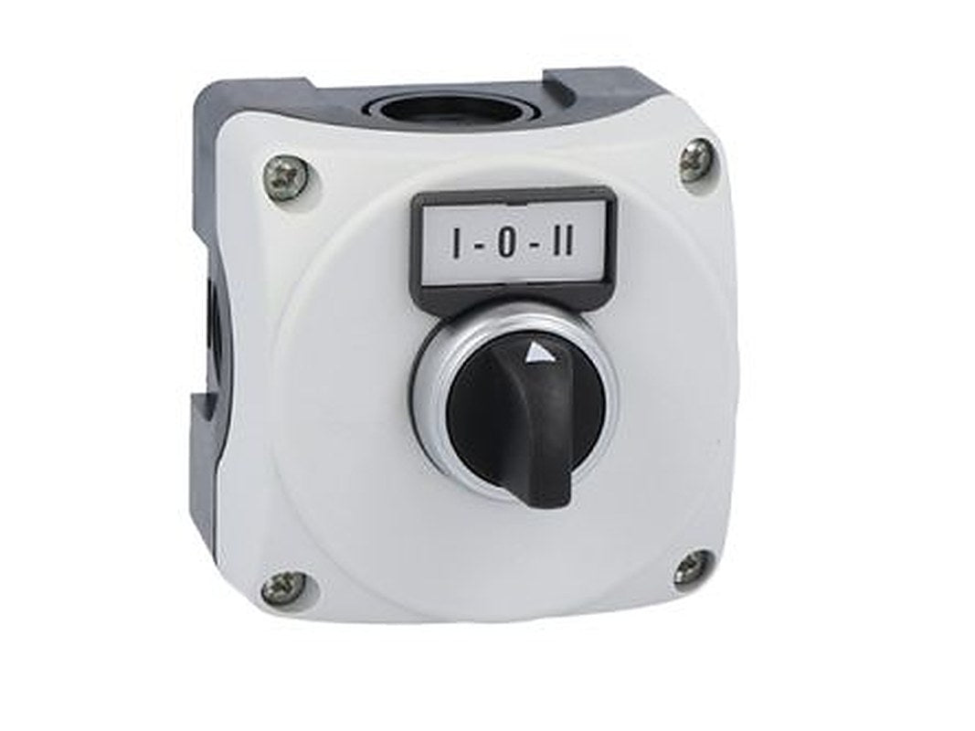 Lovato Control Station Switch - 2 NO, Polycarbonate, Grey, IP66, IP67, IP69K