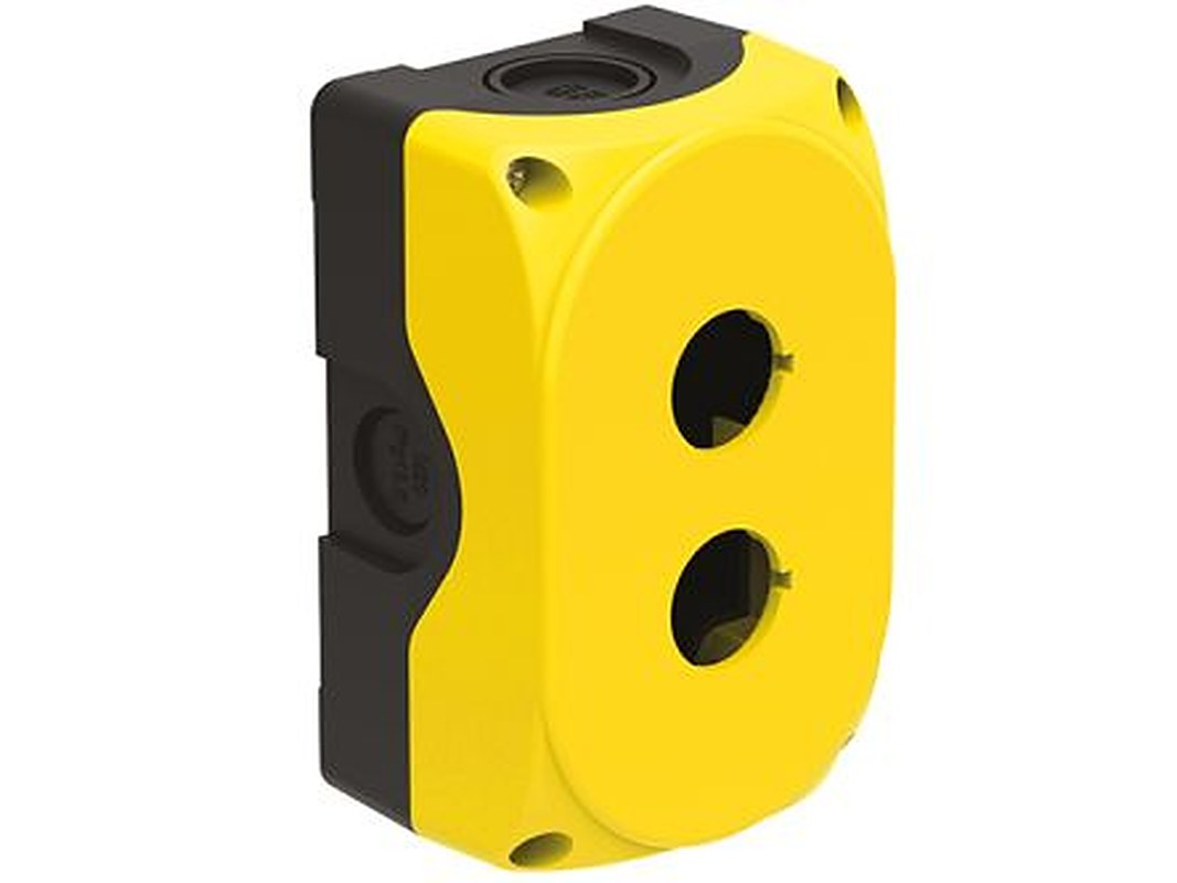 Lovato Yellow Polycarbonate LPZP Enclosure - 2 Hole