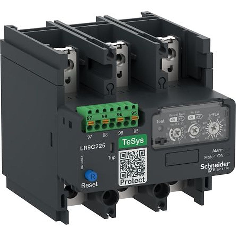 Schneider Electric, TeSyS LR Thermal Overload Relay 1 NO/1 NC, 115A, 28 A F.L.C, 115A, 28 A Contact Rating, 250V dc