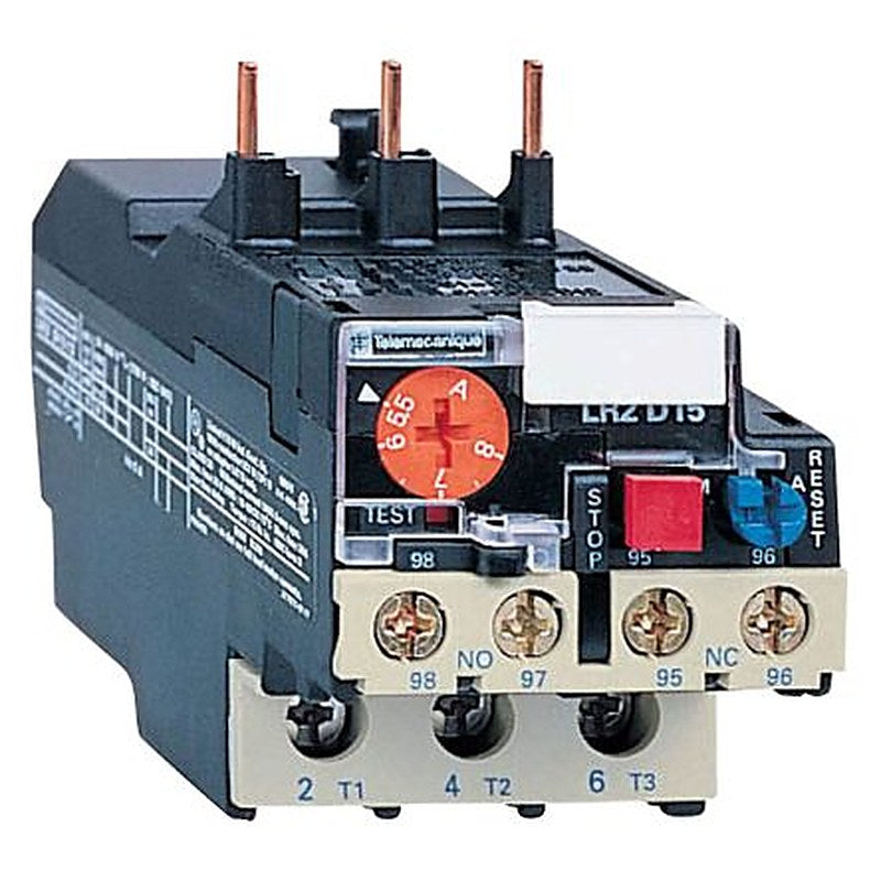 Schneider Electric, TeSyS LR Thermal Overload Relay 1 NO/1 NC, 5A, 8 A F.L.C, 5A Contact Rating