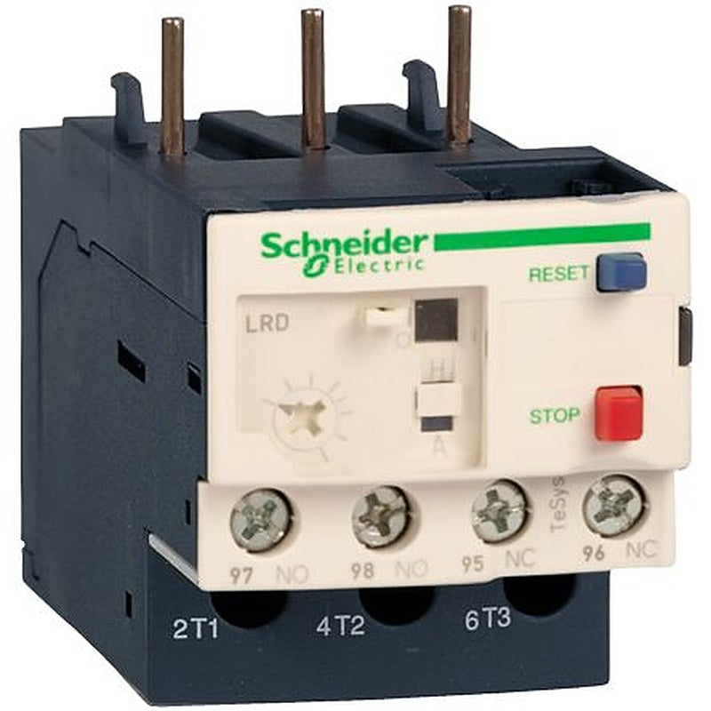 Schneider Electric, TeSyS LR Thermal Overload Relay 1 NO/1 NC, 30A, 38 A F.L.C, 5A Contact Rating