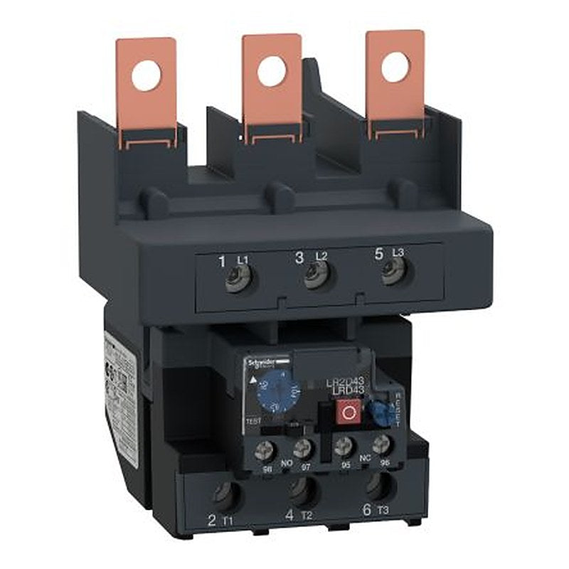 Schneider Electric, LRD Overload Relay 1 NO/1 NC, 5A Contact Rating 3