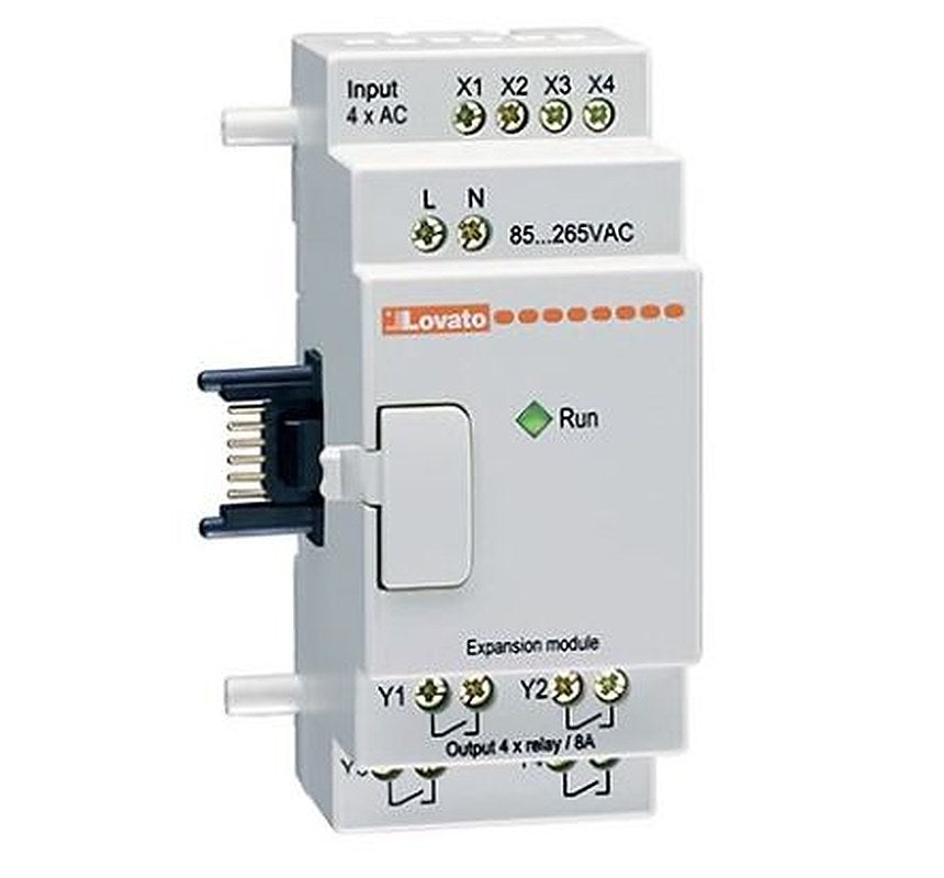 Lovato Micro PLC's Series Expansion Module for Use with PLC