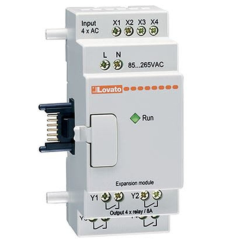 Lovato Micro PLC's Series Expansion Module for Use with PLC