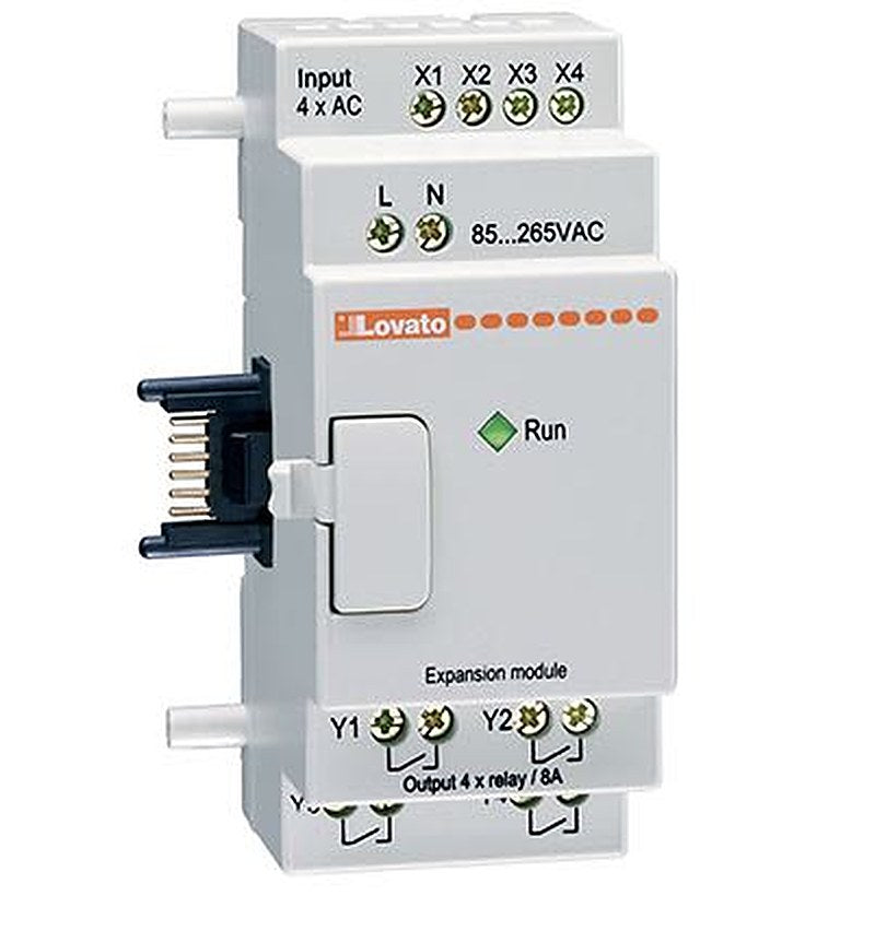 Lovato Micro PLC's Series Expansion Module for Use with PLC