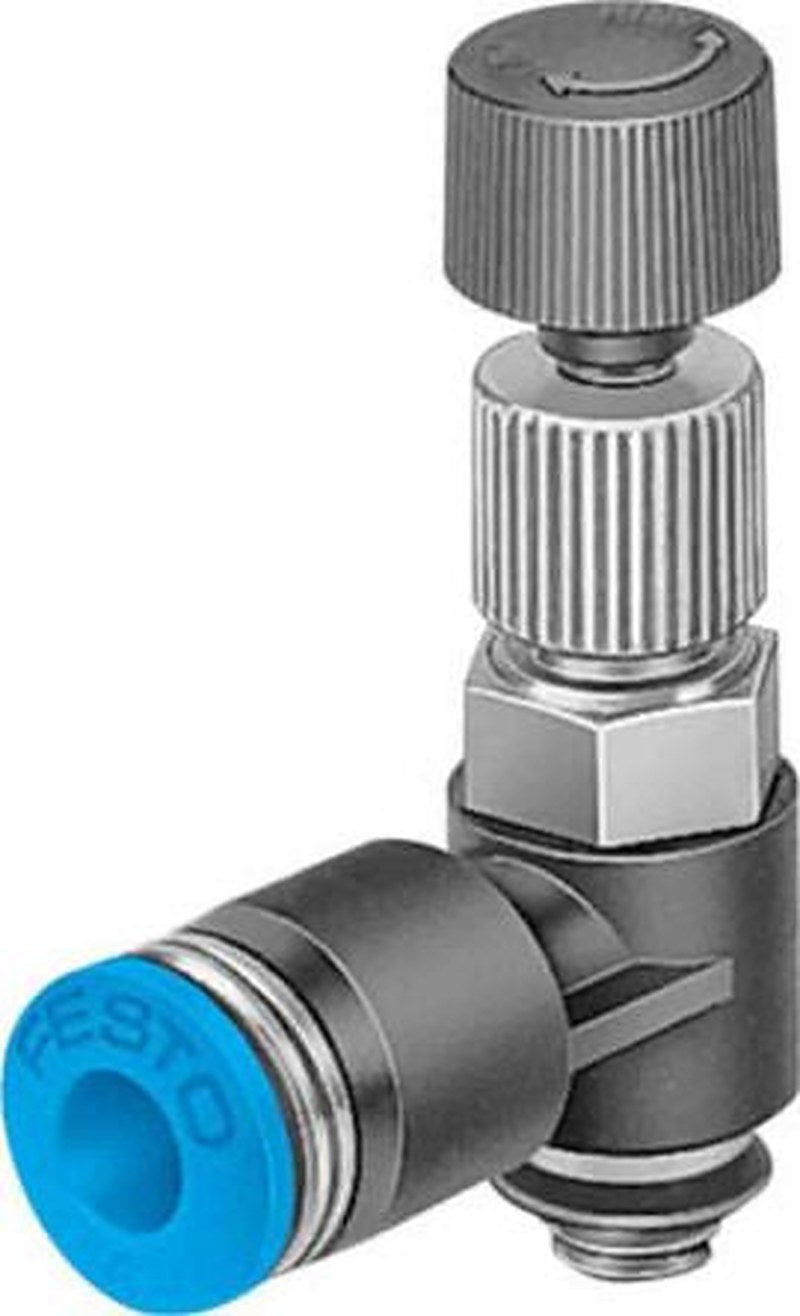 Festo LRLL-M5-QS-4 Series Pneumatic Regulator M5 Plug M QS