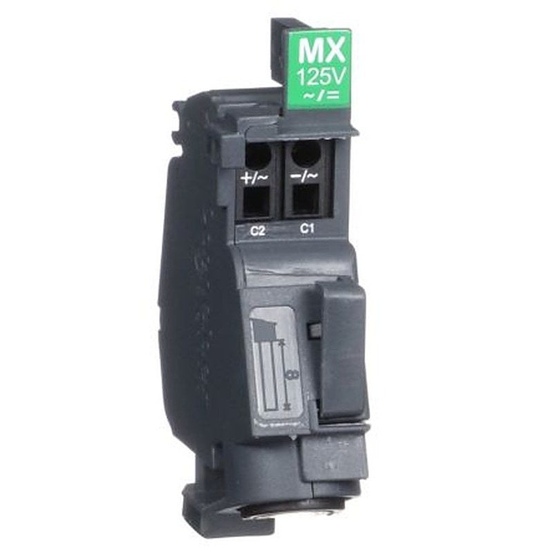 Schneider Electric, MX Shunt, Compact NSXm Molded Case Circuit Breaker, Clip-on