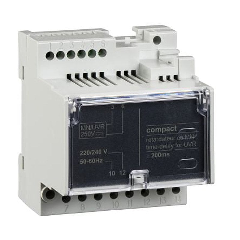 Schneider Electric ComPacT NSX Series Timer Relay, 240 V dc 240V ac