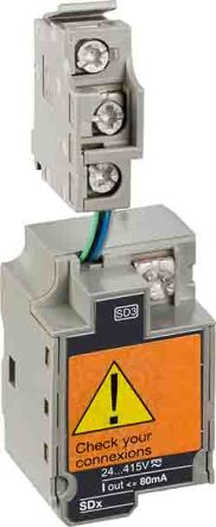 Schneider Electric Auxiliary Contact, ComPacT NSX, 80 mA, 415V, LV429532