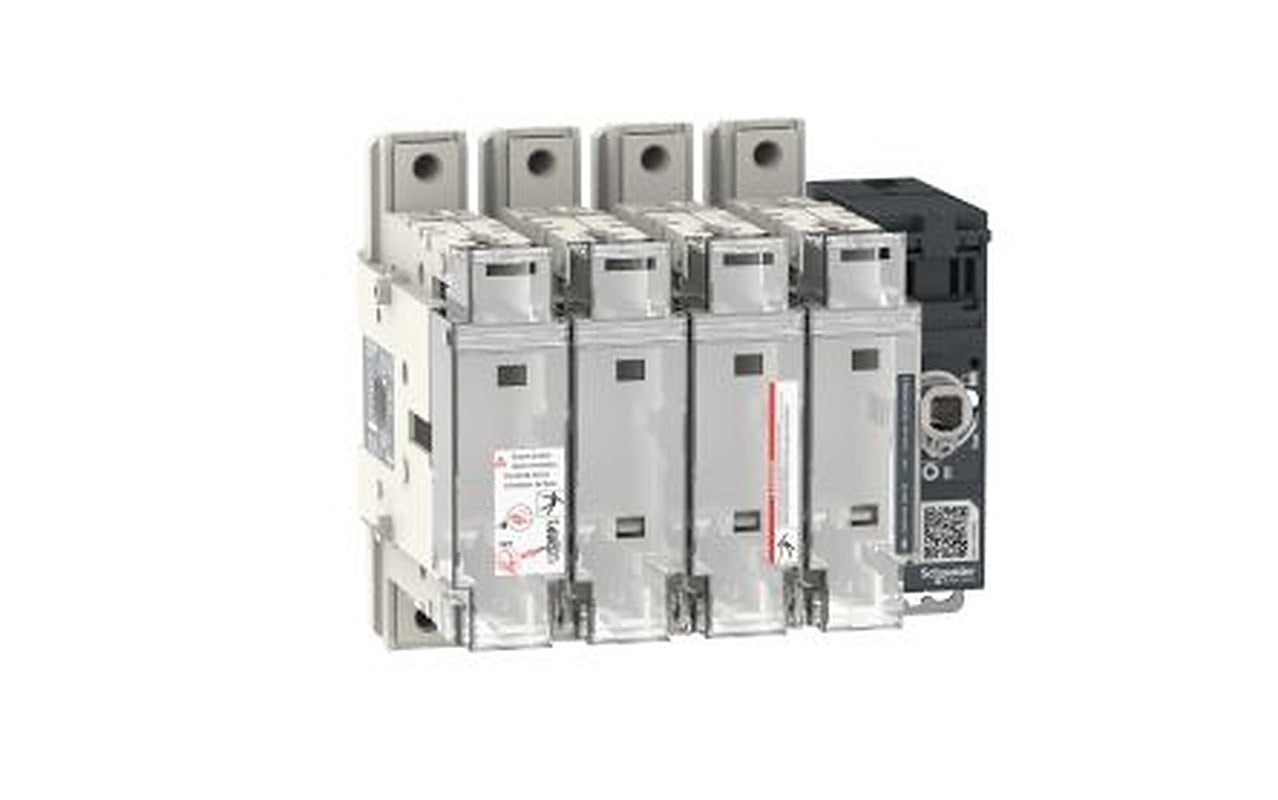 Schneider Electric Fuse Switch Disconnector, 4-Pole, 125A, NH00