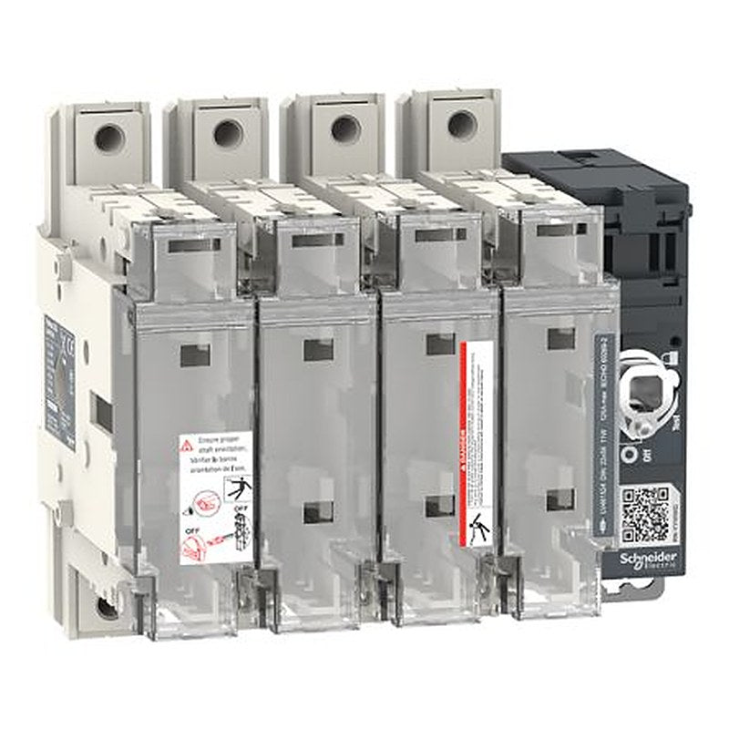 Schneider Electric Fuse Switch Disconnector, 4-Pole, 125 A