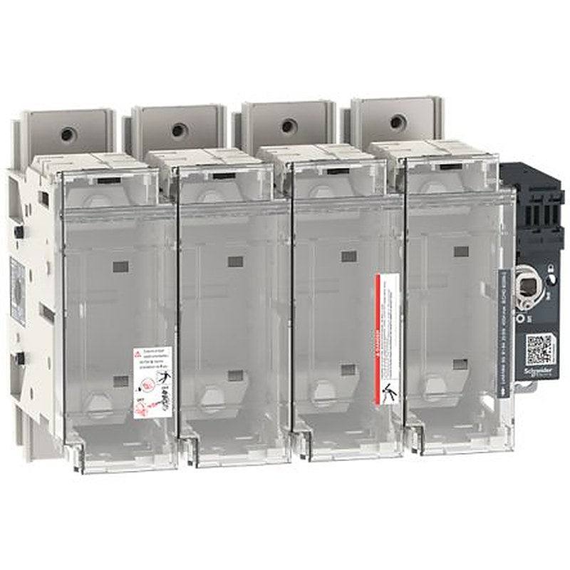 Schneider Electric Fuse Switch Disconnector, 4-Pole, 400 A, 250A