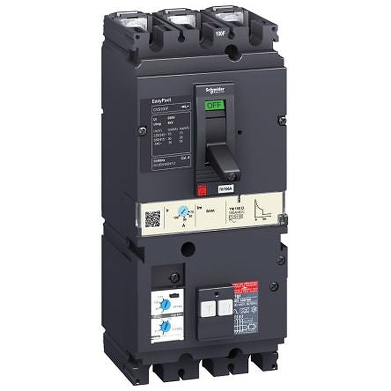Schneider Electric EasyPact Easypact Electronic Circuit Breaker 100A 440V, Fixed