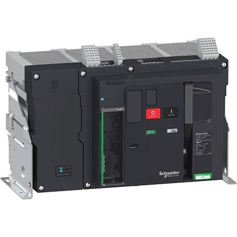 Schneider Electric, MasterPact, MTZ2 16N1 Molded Case Circuit Breaker 4-Pole 1.6kA, Fixed