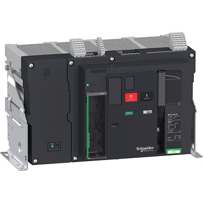 Schneider Electric, MasterPact, MTZ2 20 H1 Molded Case Circuit Breaker 4-Pole 2kA, Fixed