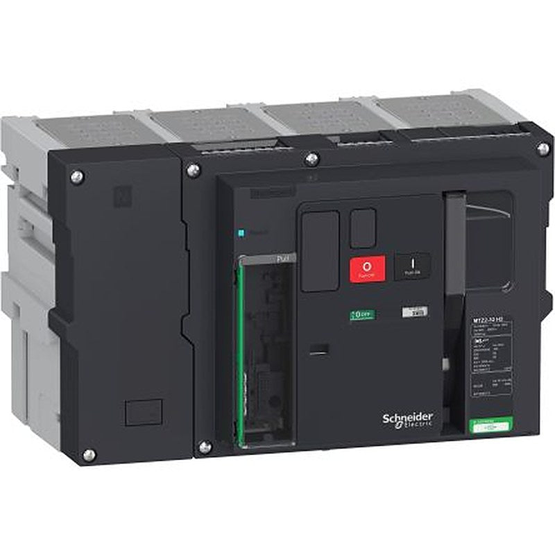 Schneider Electric, MasterPact, MTZ2 32H1 Molded Case Circuit Breaker 4-Pole 3.2kA, Fixed