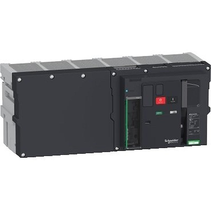 Circuit breaker frame, MasterPact MTZ3 63H2 drawout for MicroLogic X, 6300A, 150kA/415VAC (Icu), 3P (Circuit breaker frame MasterPact MTZ3 63H2 drawout for MicroLogic X) is a Schneider Electric product. Designed for reliable performance and long service life. Available across Iraq — contact us for pricing and delivery options.