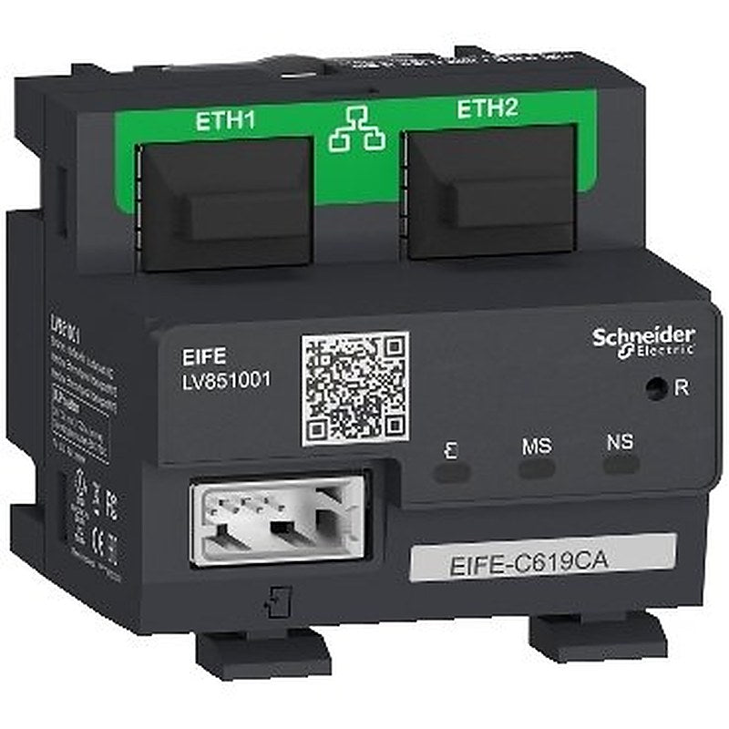 Embedded ethernet interface (EIFE), Enerlin'X, for MasterPact MTZ drawout (Embedded ethernet interface (EIFE) Enerlin'X) is a Schneider Electric product. Designed for reliable performance and long service life. Available across Iraq — contact us for pricing and delivery options.