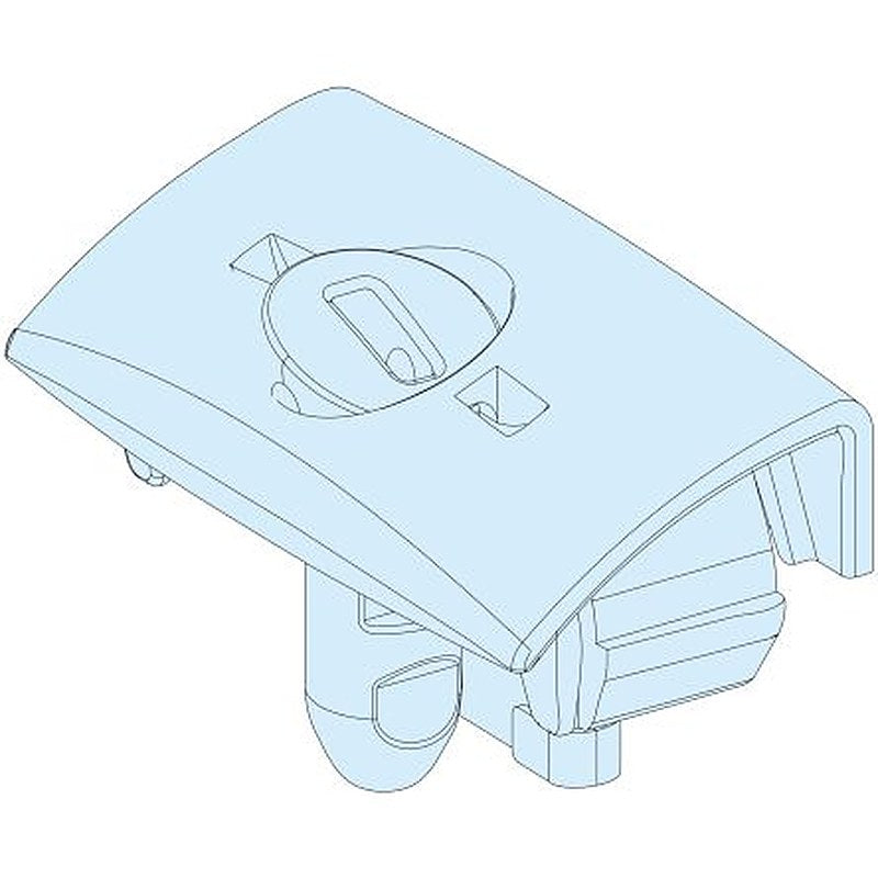 Schneider Electric PrismaSeT G Series Quarter-turn closing for Use with PrismaSeT P and G 24 mm x 46 mm x 24mm