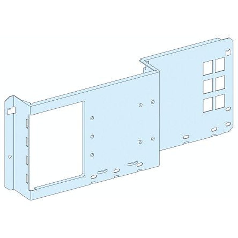 Schneider Electric LVS Series Sheet Steel Mounting Plate for Use with Enclosure x 200 mm x 600mm