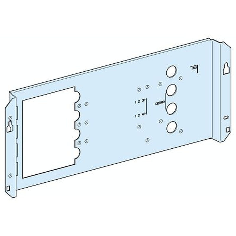 Schneider Electric PrismaSeT G Series Sheet Steel Mounting Plate for Use with PrismaSeT PrismaSeT G Enclosure 150 mm x