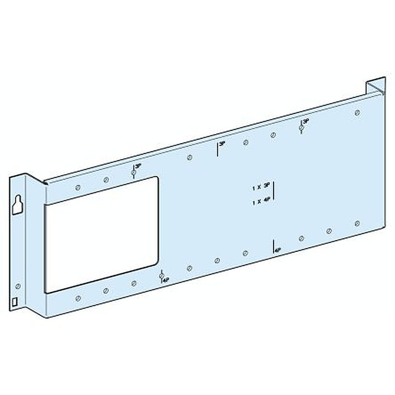 Schneider Electric PrismaSeT G Series Sheet Steel Mounting Plate for Use with PrismaSeT PrismaSeT G Enclosure 150 mm x