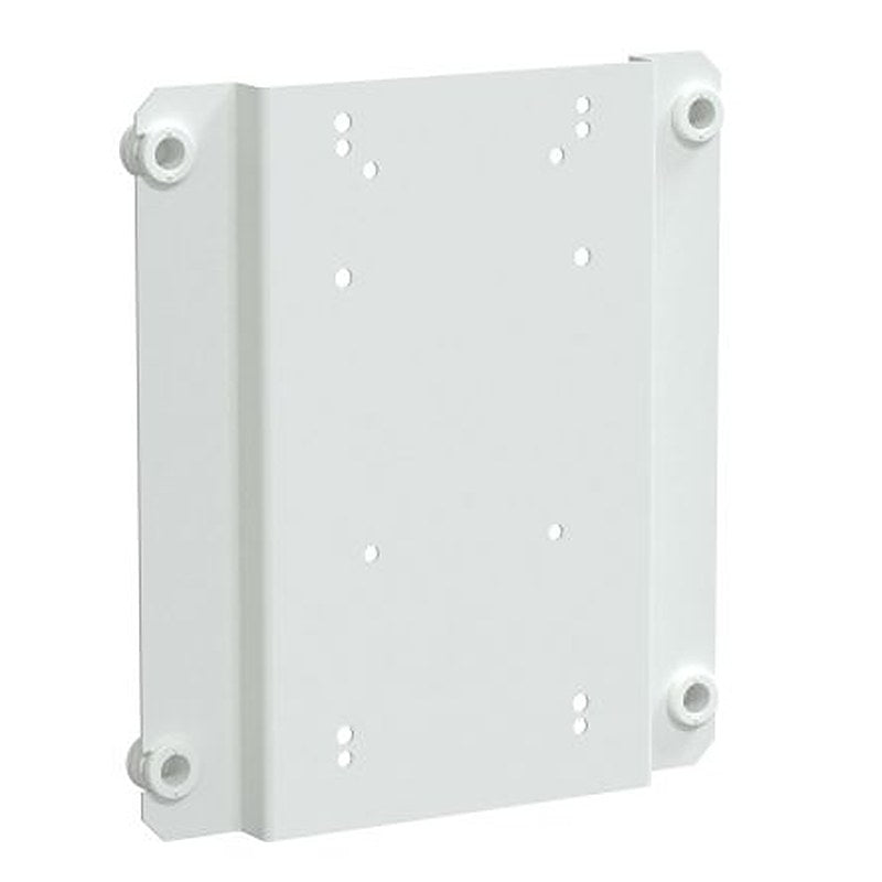 Schneider Electric Sheet Steel Textured Matt Mounting Plate, 300mm W for Use with PrismaSeT G