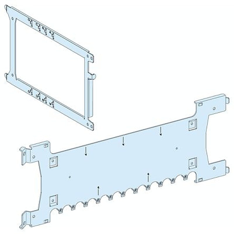 Schneider Electric PrismaSeT P Series Sheet Steel Mounting Plate for Use with PrismaSeT PrismaSeT P Cubicle 202 mm x 202
