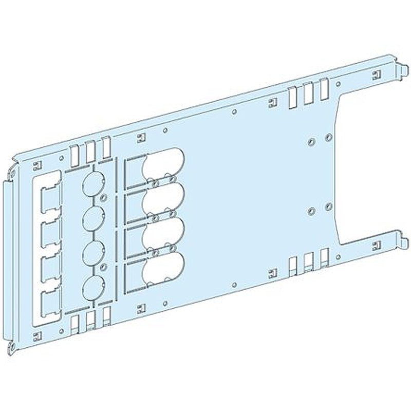 Schneider Electric PrismaSeT P Series Sheet Steel Mounting Plate for Use with PrismaSeT G Enclosure, PrismaSeT P Cubicle