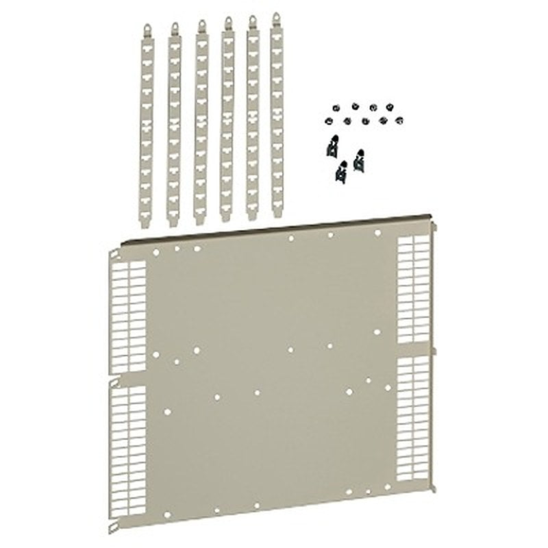 Schneider Electric PrismaSeT P Series Steel Mounting Plate for Use with PrismaSeT P Enclosure 500 mm x 500 mm x 575mm
