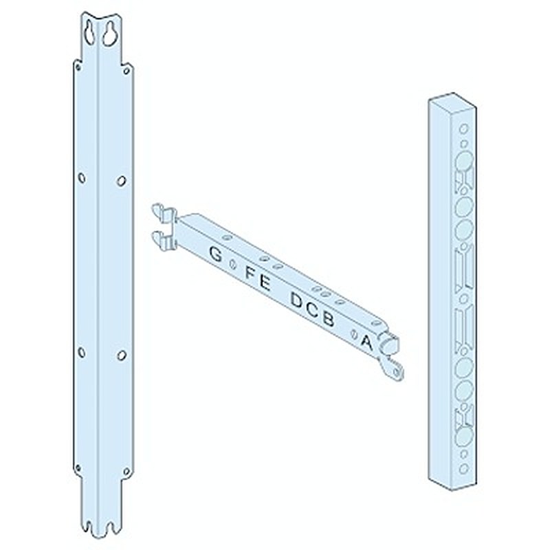 Schneider Electric PrismaSeT P Series Steel Mounting Plate for Use with PrismaSeT P Enclosure 500 mm x 625 mm x 575mm